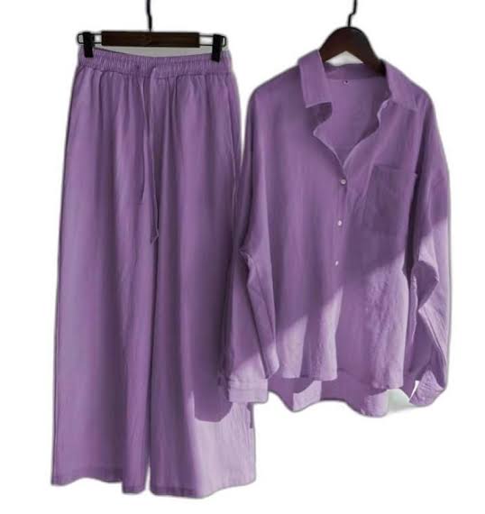 Crushed soft cotton cordsets
