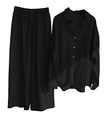 Crushed soft cotton cordsets