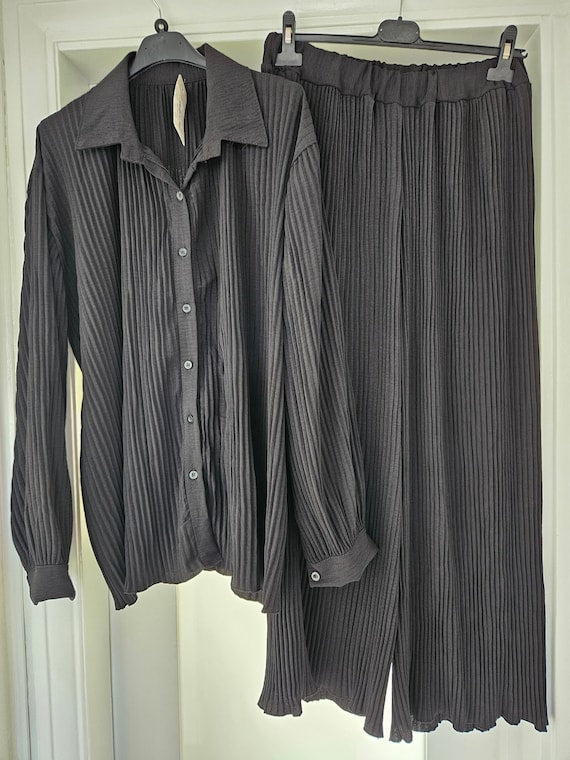Crushed soft cotton cordsets