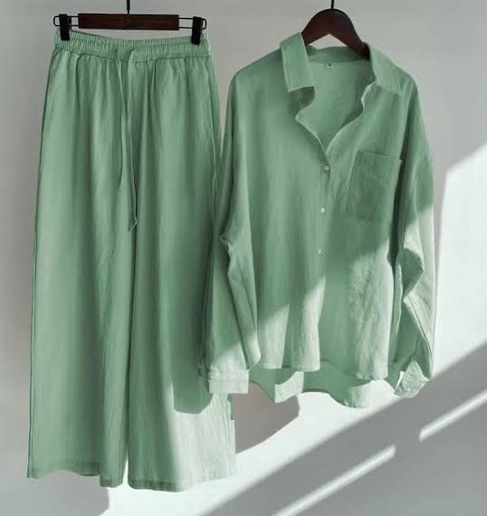 Crushed soft cotton cordsets